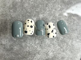 ダルメシアンネイル