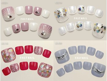 ファストネイル 高崎駅前店(FAST NAIL)/フット定額 ¥6600 ◆ アート