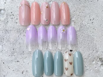 フリークネイル(FREAK Nail)の写真/【定額オフィスワンホン＊7000円】定額デザイン数900以上!駅前路面店で入りやすさ◎お任せデザインも♪
