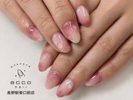 桃ネイル