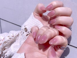 シンプルニュアンスネイル