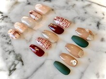 クラウンプリンセス(Crown Princess)/冬ネイル