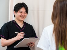 りふぁいん鍼灸整骨院の雰囲気（丁寧なカウンセリングで身体や顔のお悩みをしっかりお聞きします）