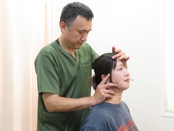 しもえのお整骨院/肩こり首コリの施術