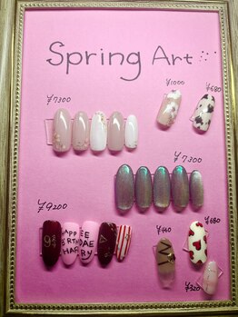 ラ クレア 千葉店/３月アートサンプル