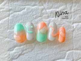 #ニュアンスネイル