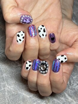 ダルメシアンネイル(KOTOKO)