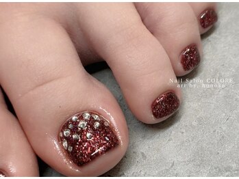 フットネイル　担当:粥川