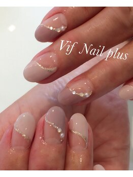 ヴィフネイルプラス(Vif Nail plus)/シンプルデザイン