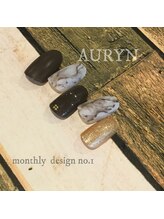 アウリン(AURYN)/2月monthly design no.1