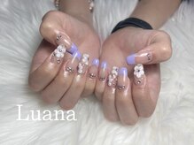 ルアナ(Luana)/持ち込みデザイン×3Dお花