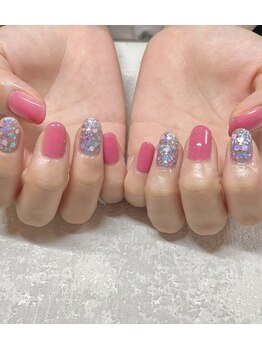 ミガクネイル(Migaku nail)/晩夏ネイル