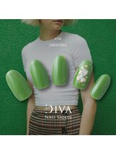 ネイルサロンディーバ 表参道店(Diva)/One color plus(ストーン)