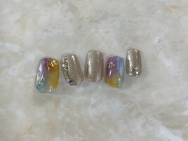 ～キラキラニュアンスネイル～
