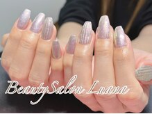 ルアナ(Luana)/ラメグリッター/秋ネイル/ピンク