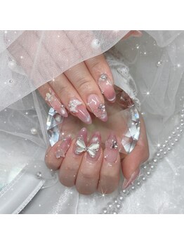 マリンネイル 麻布十番(Marin nail)/マグネットグラデ