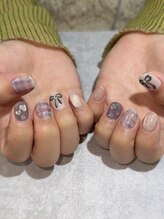 コウメ(KOUME)/チェック×リボン