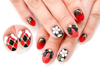 ネイルコレクション ピンク(Nail Collection Pink)/刀剣乱舞★加州清光☆概念ネイル