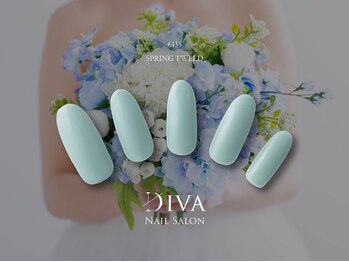 ネイルサロンディーバ 石橋店(Diva)/春のワンカラー