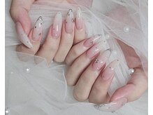 ベルネイル(Belle Nail)の雰囲気（持ち込みデザインで可愛いネイルで！パーツもたくさんあります）