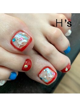 ベベ 伊丹店(BeBe)/夏ネイル