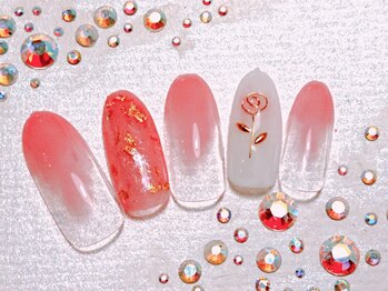 ネイル シエル(nail ciel)/[2]アート付定額コース◆￥5300