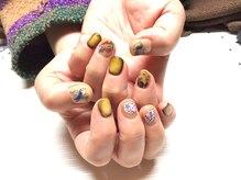 ネイルアトリエサリ(Nail Atelier Sari)/キャラクターデザイン　￥11980