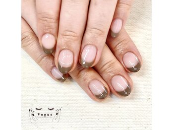 ヴォーグ(Vogue)/フレンチ+ラメライン4本　