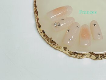 新作　チークネイル