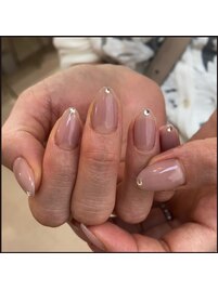 ワンカラー／名駅／ネイル