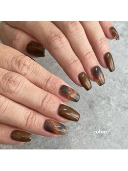 コロレ(colore')/べっ甲×ブラウンマグネット