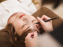 スカイフラワー アイ ネイル(sky flower)/骨格に合わせたアイブロウ