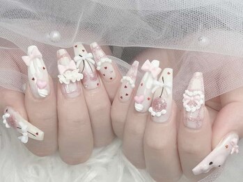ラナ 新大久保(Lana)の写真/【当日予約◎】商材にもこだわって最新パーツ続々入荷☆豊富なデザイン×圧倒的技術でお好みのデザインに♪