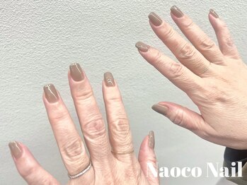 ナオコネイル(Naoco Nail)の写真/日常に馴染む、大人の上品シンプルネイルをご提案♪