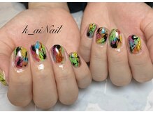 ココビ 駅家店(COCO美)/スプラッターネイル