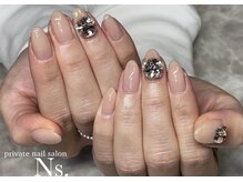 エヌエス ネイルアンドアイブロウ(Ns)/ワンカラーネイル♪