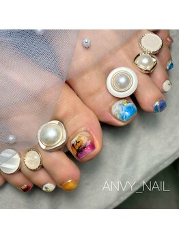 ネイルサロン あんび/フット90分アート