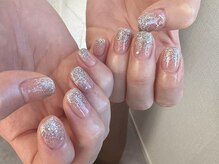 プー ダイカンヤマ(puu daikanyama)/ラメ グラデーション