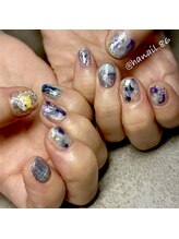 エムネイル(Ｍ)/haruka nail × 猫ネイル