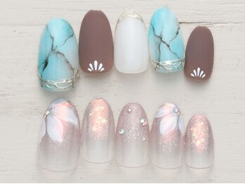 ネイルミックス 銀座店(Nail Mix)の写真/【5990円★トレンドコース(60分)】毎月変わる9種から選ぶ最新デザインでオシャレ度UP♪（新作8/1～）/銀座