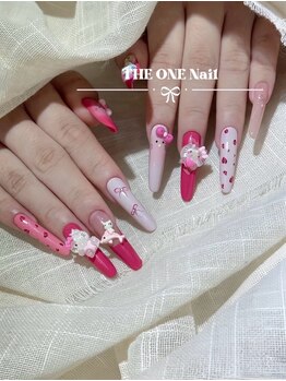 エイティーンパーセントネイル(18％ネイル)/長さだし／スカルプネイル