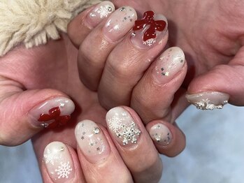 クリスマスネイル