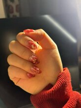 ワイプラス(Y+)/新年のグラデーションネイル