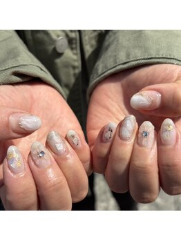 Private Salon MYU【まつげパーマ/マツエク/ネイル/フィルイン/パラジェル/毛穴洗浄】/デザインネイル