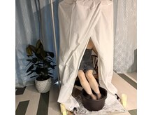 クレドジョワ(CL’E DE JOIE)の雰囲気（エプソムソルト入りの足湯も一緒に行い老廃物の排出を促します♪）