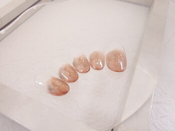 ディバイン ネイルズ(DIVINE NAILS)の写真/【6種から選べる】キラキラネイルクーポン￥5500パラジェル+￥1000