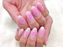 アイラッシュアンドネイル専門店 クラル(CURAR)/チークネイル￥7980