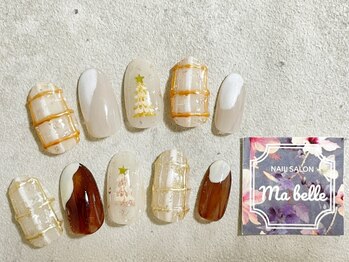 マベル(Ma belle)/11.12月キャンペーンネイル