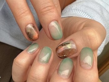 コンク 西荻窪(conq)/もやもや滲みart グラデーション