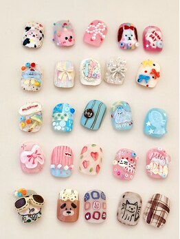 エルアンドワイ(L&Y)の写真/マグネット/オーロラ/チークなど人気デザイン多数♪モテ可愛ネイルで気分UP♪最旬ネイルを多数ご用意！